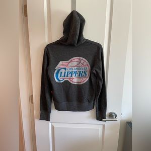 LA Clippers zip up hoodie